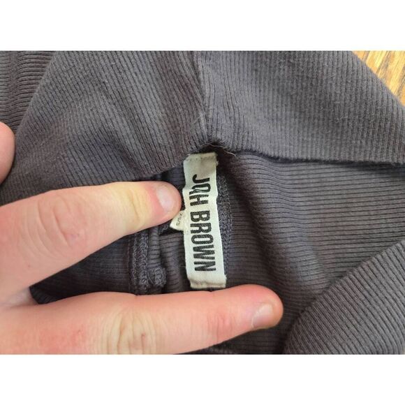 Joah Brown ribbed brown leggings sz XS/S - Picture 2 of 4